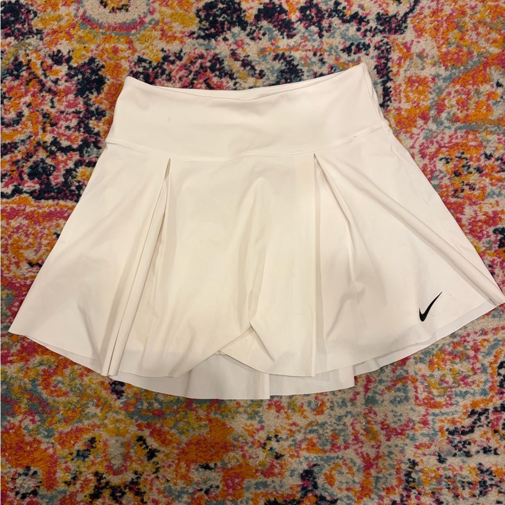 White Nike Tennis Skirt